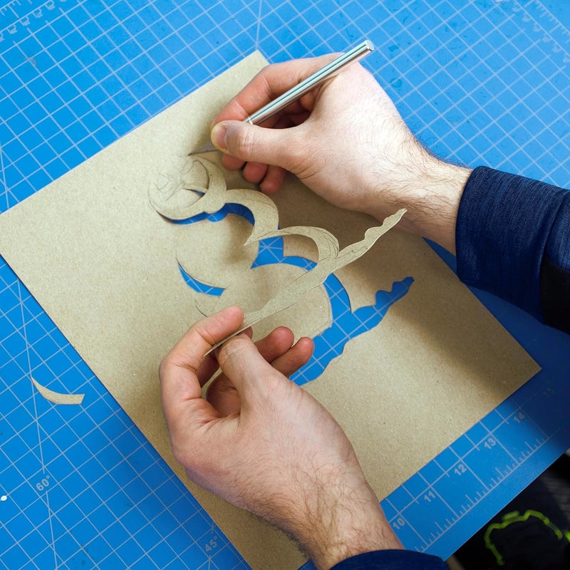 KENCO Chipboard Sheets 8.5" x 11" - 100 Sheets at 22 Point Chip Board for Crafts and Backers -Great Alternative to MDF Board and Cardboard Sheets - Made in The USA (Kraft 500 Pads) - Image 3